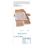 NEW 1500 Pc Puzzle Board w/ 6 Drawers & Plastic