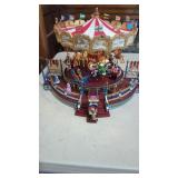 Vintage Mr. Christmas Nottingham Fair Roundabout