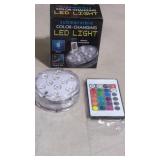 New Submersible Color Changing LED Light