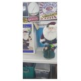 Estate- Fiber-Optic 2ft Santa Clause*tested &