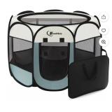 Dog Cat Playpen, Puppy Pet Playpen Indoor for