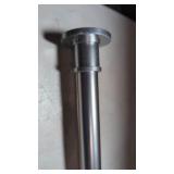 New Nickel Plated Shower/ Clothing Rod Expandable