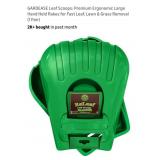 Leaf Scoops, Large Handheld Rakes, Green*used,