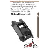 - Motorcycle Battery Cover for electric dirt  bike