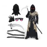 Kids Grim Reaper CostumeWith Glowing Eyes