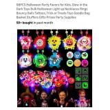 NEW 98 Pc Glow in the Dark Halloween Party Favors