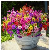 New 24 Bundles Artificial Flowers for Outdoors