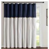 New Lush Decor Linen Button Window Curtain Panel,