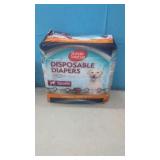 (30)Large /XL  Disposable Pet Diapers  50-75lbs.