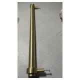 New 18" Door Pull Satin Brass Finish