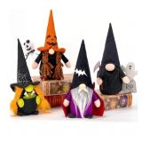 4 New Halloween Gnomes Plush Elf Decoration,