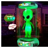 New 7 ft Tall Halloween  Alien Inflatable