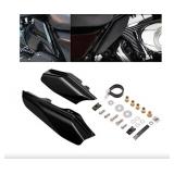 New Black Mid-Frame Air Deflector for Harley