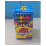 (96)  Washable Crayons (2) packs of 48