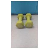 (2)  5 #.  Neoprene Dumbbell Weights