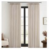 New 40"x90"Long  Pinch Pleated Thick Linen