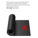 Bike Trainer Mat, 30" x 60" To Protect Hardwood