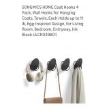 (4) New Coat Hooks / Wall Hooks