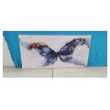 NEW 20" x 40" Modern Butterfly Wall Art