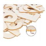 New Approx 350  4" Wooden Letters  Wood Alphabet