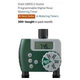 (New) 2 Outlet Hose Faucet Timer