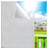 Frosted Window Privacy Film Glass Sun Blocking