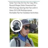 Solar Clip On Portable Fan
