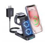 New 3 in 1 Charging Station for iPhone,, Apple