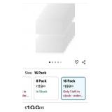 16 New  Replacement Fluorescent Light Cover