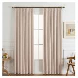 New Light Pink Pinch Pleated 100% Blackout