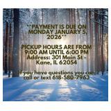 Payment & Location Info