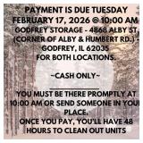 Payment & Location Info