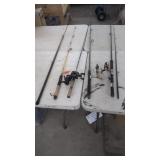 (5) Fishing Rods & Reels