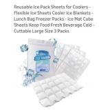 (New) Reusable Ice Pack Sheets 3 sheets