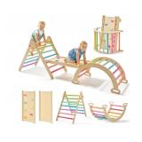 New  7-in-1 Foldable Triangle Climbing Toy Set