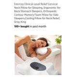 (New) Memory Foam Cervical Neck Pillow