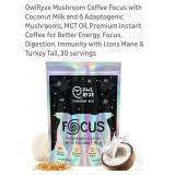 Focus Mushroom Coffee coconut milk ( 6.35oz)