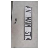 Porcelain Street Sign 24" LongJacksonville,IL.