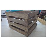 Old Wood Crate 17" x 14.5"