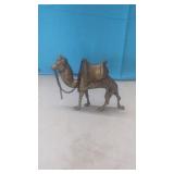 Brass Camel  Figurine 8" long  x 7" tall x 2"