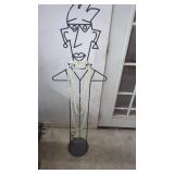 Unusual DeBusk. 54"  99Jewelry Valet Read