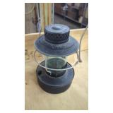 Blue Globe Handlan Railroad Lantern.      Missing