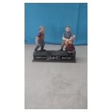 Cast Iron Hometown Battery Mechanical Bank