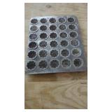Mini Muffin Pan makes 30 Muffins