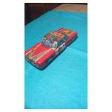 Tin Litho Friction Fire Chief Squad Car, 1950s