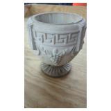 Concrete Planter. 10" Tall  8" Wide