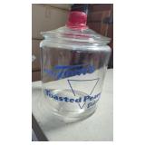 Vintage Toms Roasted Peanuts Jar 10" Tall