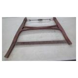 Buck Saw. Old Red Paint