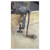 Old Climax #51 Food Chopper with Wood Handle