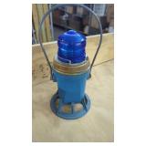 Conrail Railroad Blue Globe Lantern   Starlite